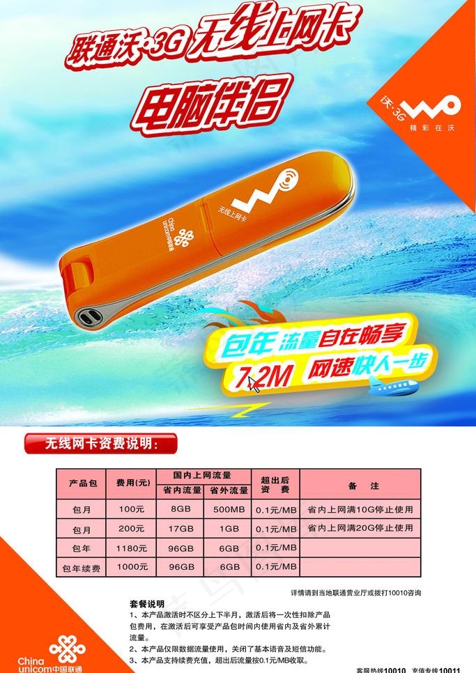 无线网卡宣传单图片psd模版下载