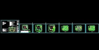 上海某速8酒店室内装饰施工图