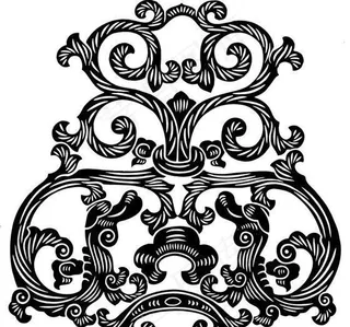 清代（上）版画 装饰画 中华图案五千年 矢量 AI格式_0888