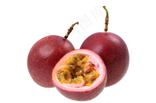 百香果西番莲百香果饮料素材