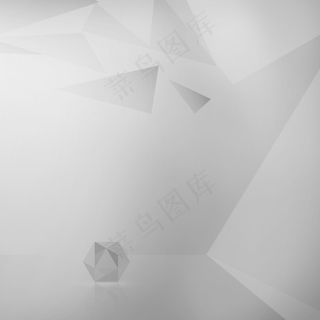 灰色几何图形