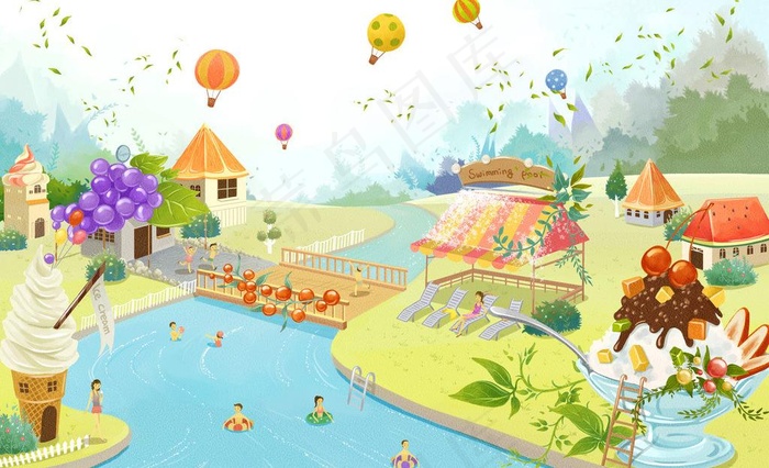 水上乐园图片