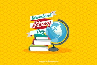 黄色背景矢量图