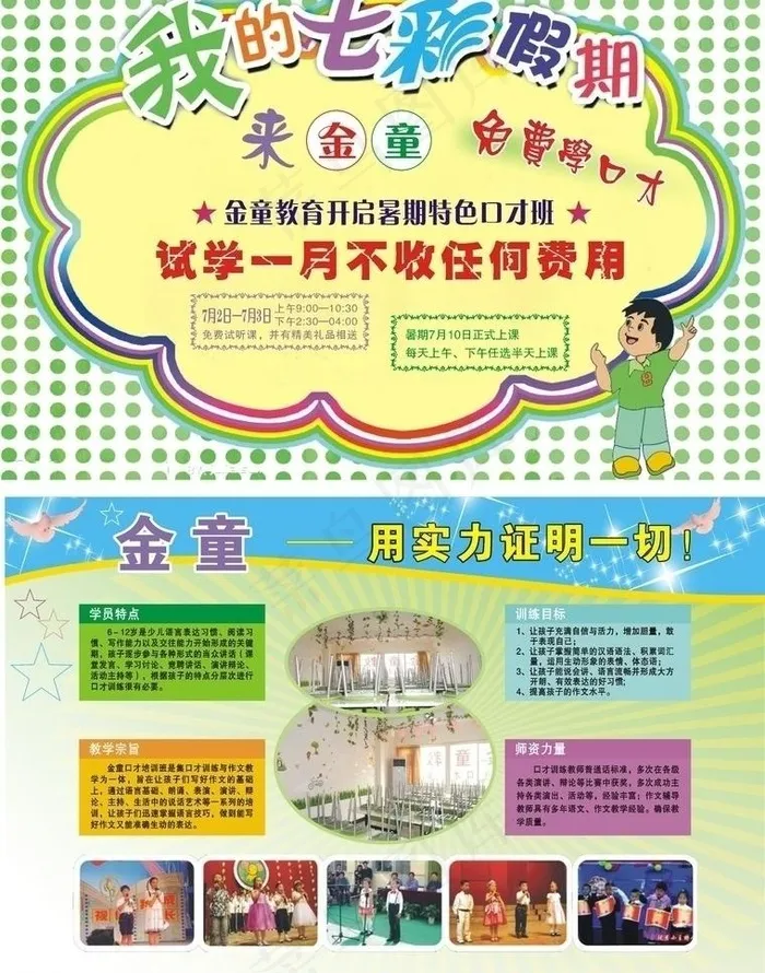儿童口语培训班图片