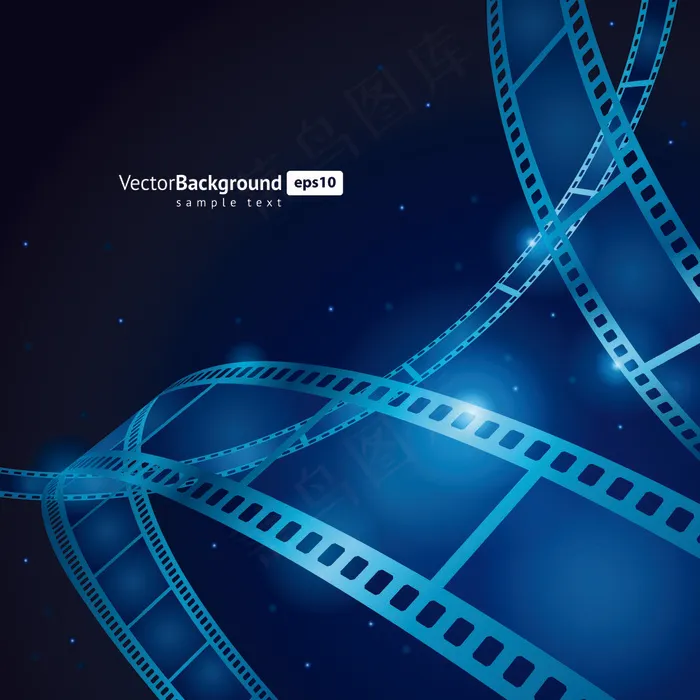 实用的时尚胶带蓝色背景