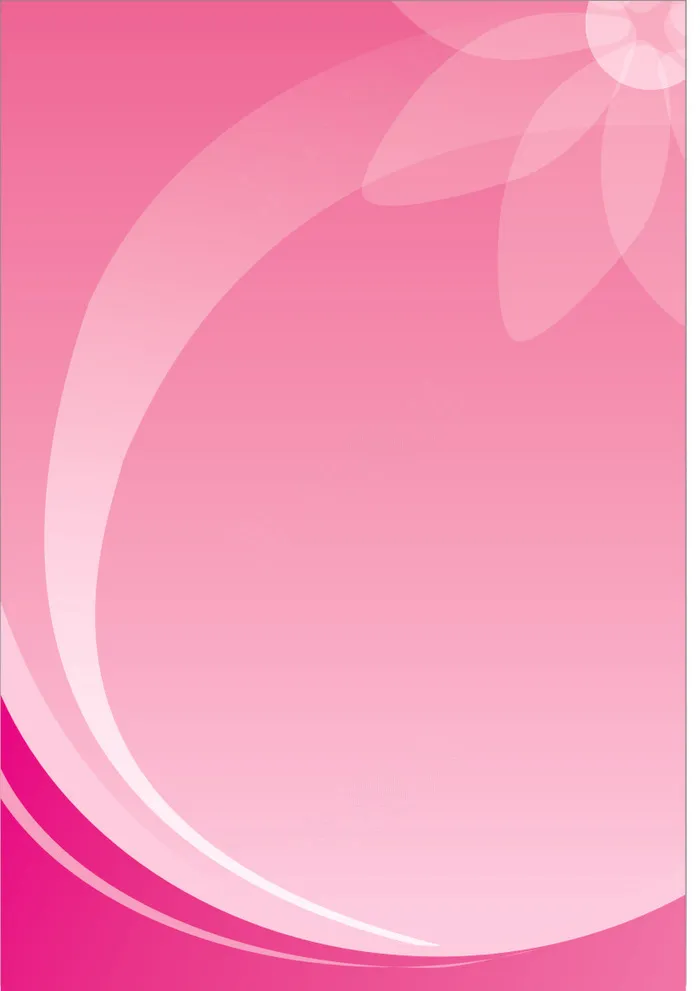 粉色cdr矢量模版下载