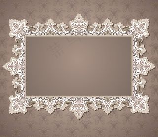 欧式古典花纹矢量素材的大陆