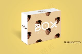 包装盒子样机