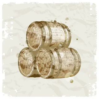 线稿葡萄酒02——矢量素材