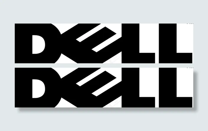 Dell logo设计欣赏 幽谷标...ai矢量模版下载