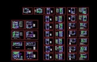 标准客房家私布置图