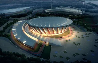 特色建筑灯光效果