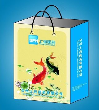 医药类手提袋图片