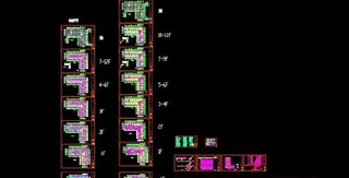 高层小户型公寓给排水设计图