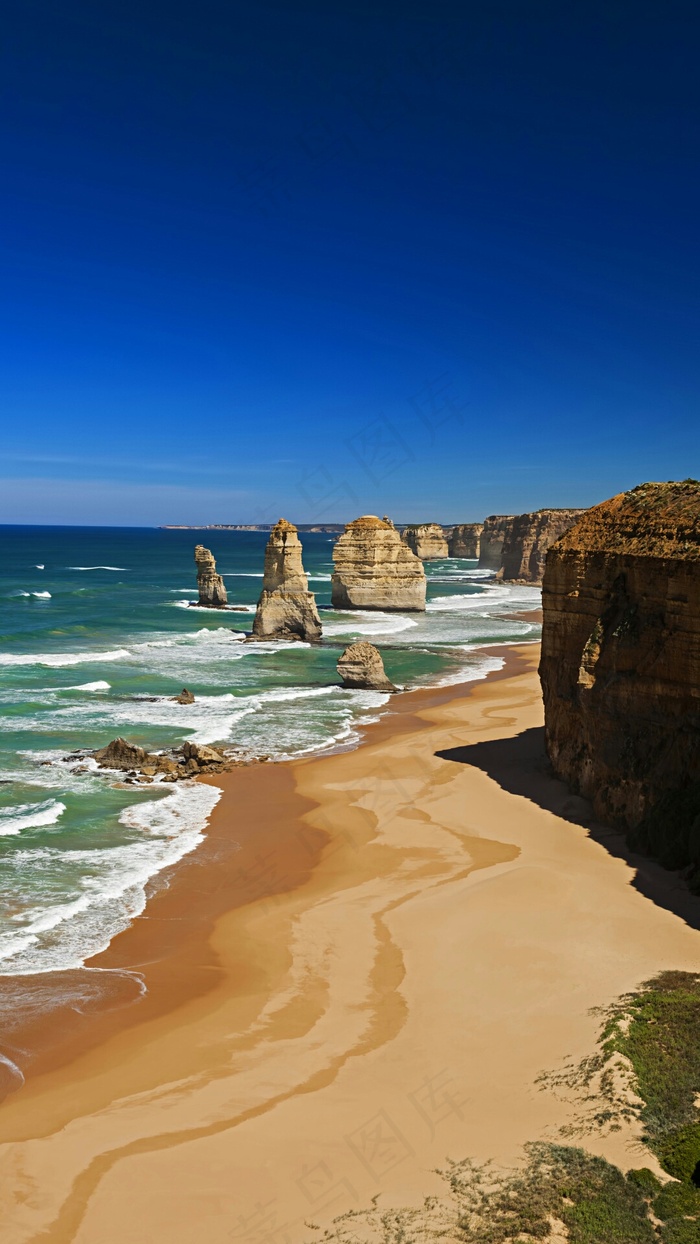 海岸风光高清摄影图片