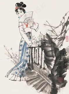 听琴图 听琴图
