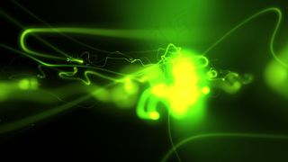 摘要鲜绿色的形式可视化8运动背景 ...