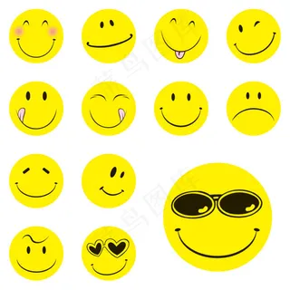 笑脸徽章大全