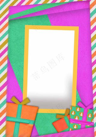 卡通相框 线条图片