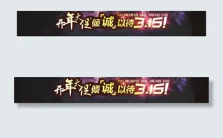 315活动标头图片
