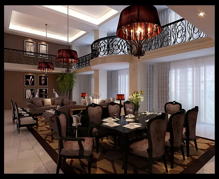欧式装修设计效果图