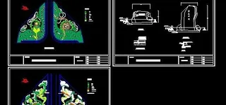 立交绿化设计平面图