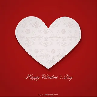 装饰性心脏情人卡的设计与装饰元素