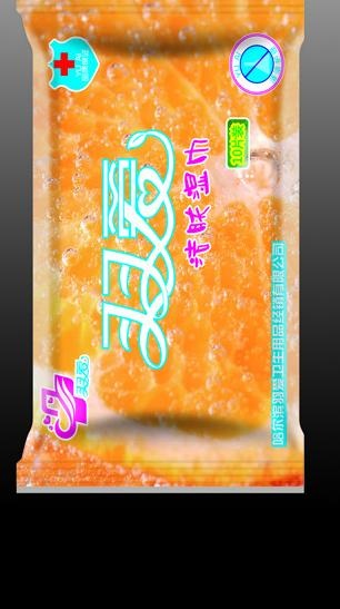 果味湿巾包装图片模板下载ai矢量模版下载