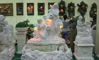 欧式神话人物雕塑图片