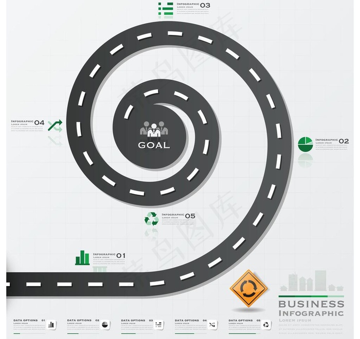 道路图片eps,ai矢量模版下载