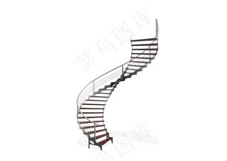 楼梯3D模型素材10