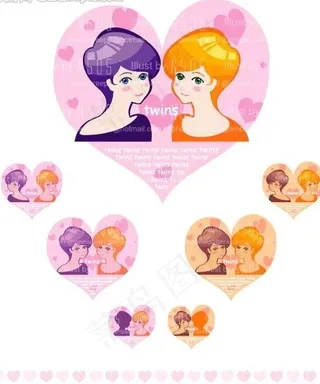 卡通儿童插画图片