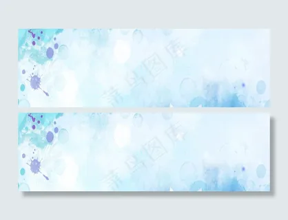 泼墨创意海报背景　