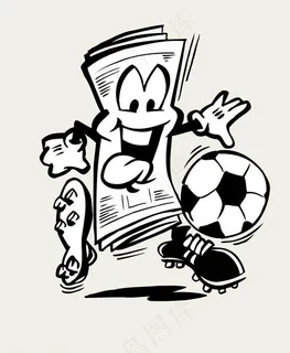 踢足球图片