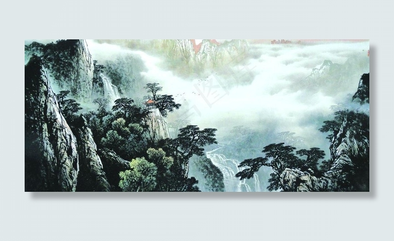 水墨山水图片