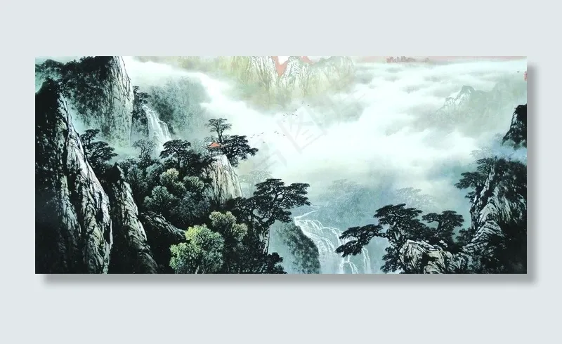 水墨山水图片