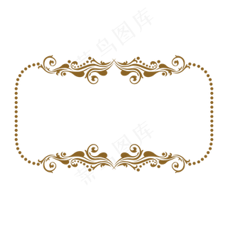 中式古典边框装饰设计海报设计元素
