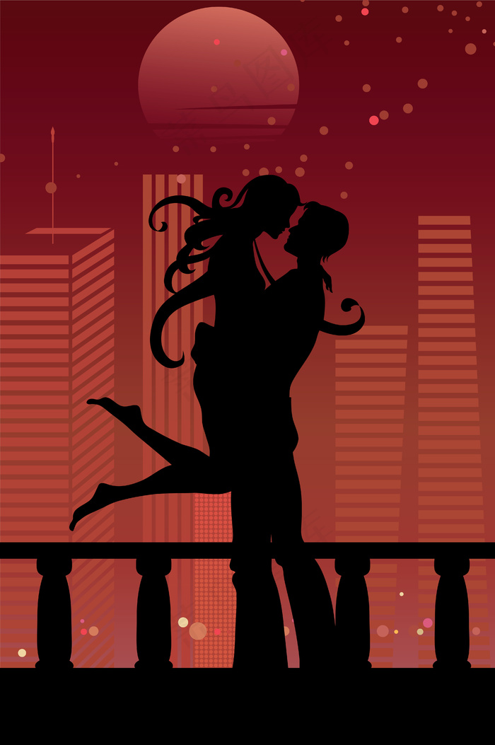 夫妇矢量素材03