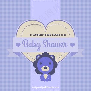 卡通狮子矢量设计