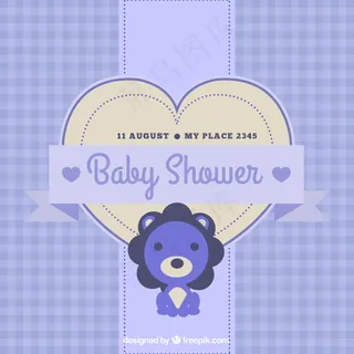 卡通狮子矢量设计