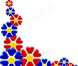 尤里花角剪贴画