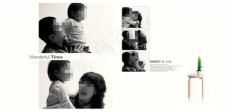 儿童相册模板模板下载