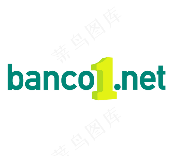 banco1_net logo设计...ai矢量模版下载