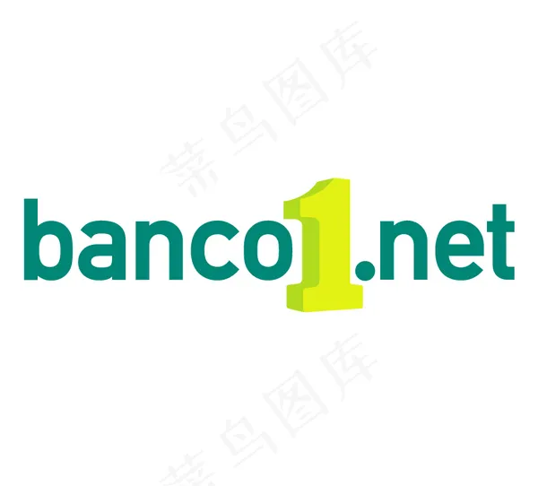 banco1_net logo设计...ai矢量模版下载
