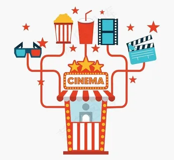 爆米花3d眼镜果汁图片