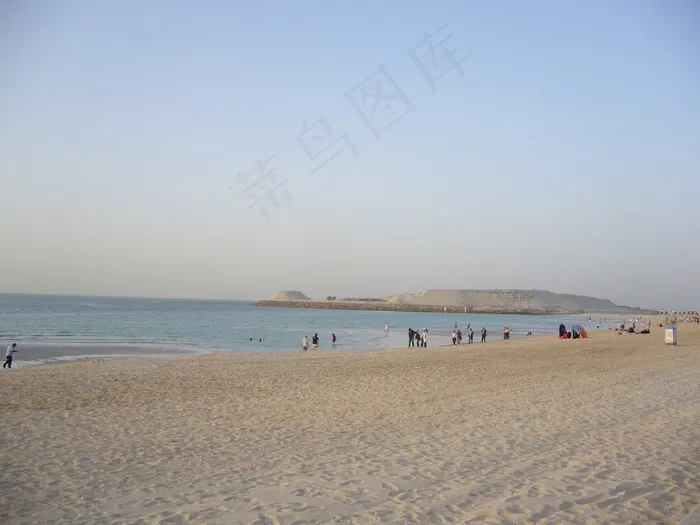 迪拜漂亮海滩图片