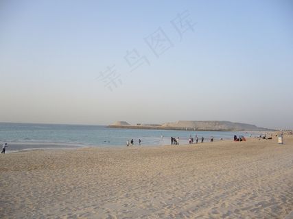 迪拜漂亮海滩图片