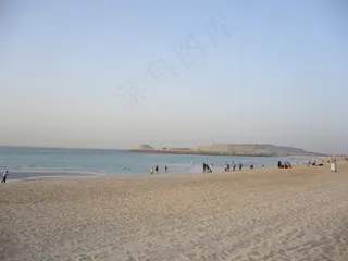 迪拜漂亮海滩图片