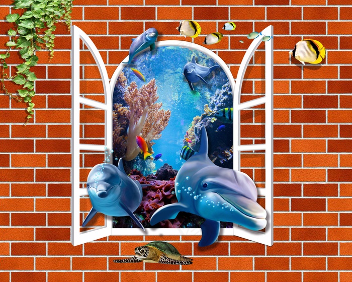 爱丽舍3D背景墙