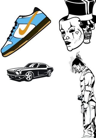 潮流小元素包矢量图片